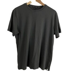 Robert Barakett Mens - Large - Pima Cotton T-Shirt Short Sleeve Grey